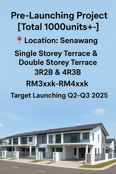 TAMAN LAGENDA SENAWANG [NEARBY TO SENAWANG PERDANA]